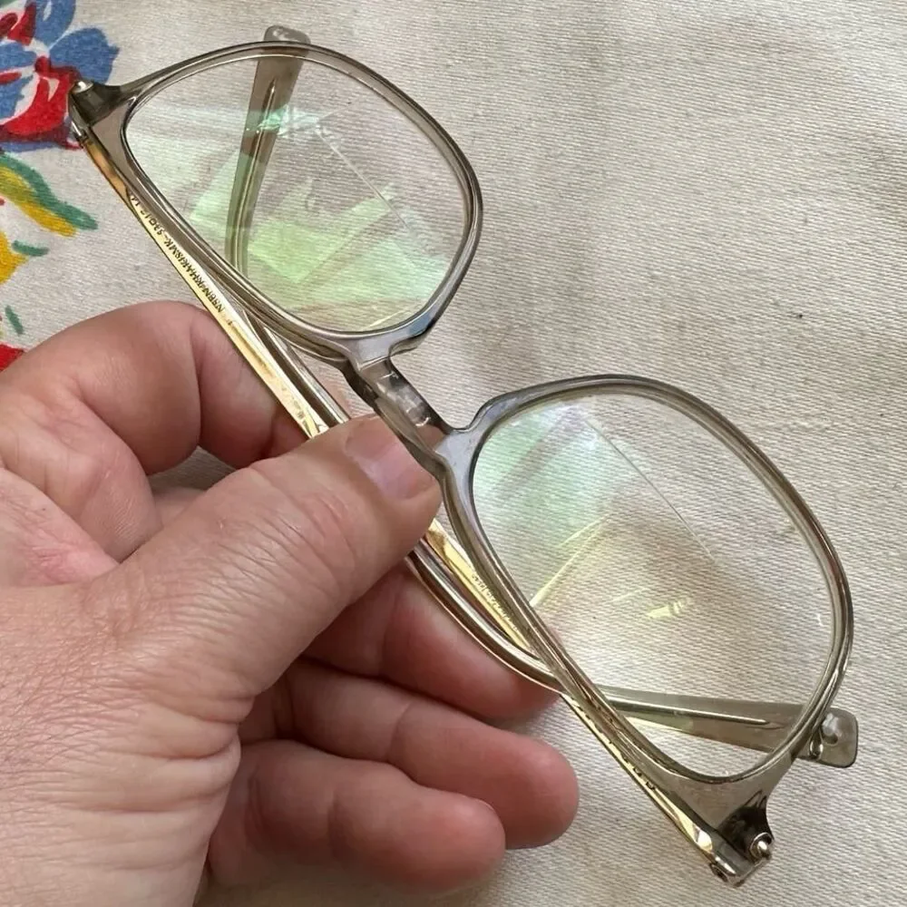 Seraphine Women's Transparent Beige Acetate Eyeglasses